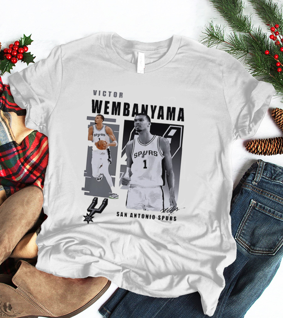 Victor Wembanyama San Antonio Spurs 2026 T-Shirt