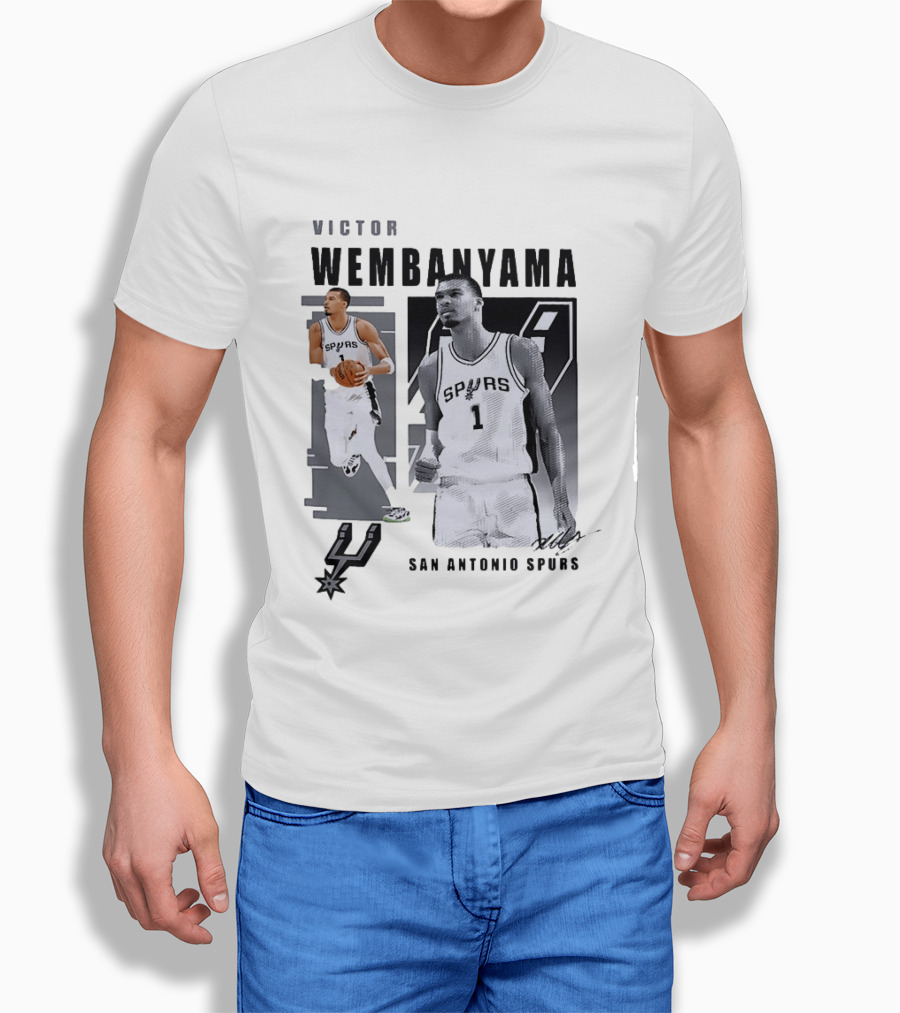 Victor Wembanyama San Antonio Spurs 2026 T-Shirt