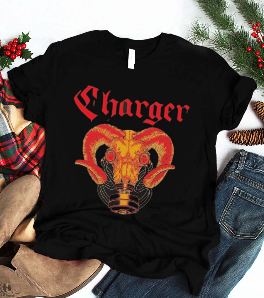 Charger Apocalypse Gas Mask Ram T-Shirt