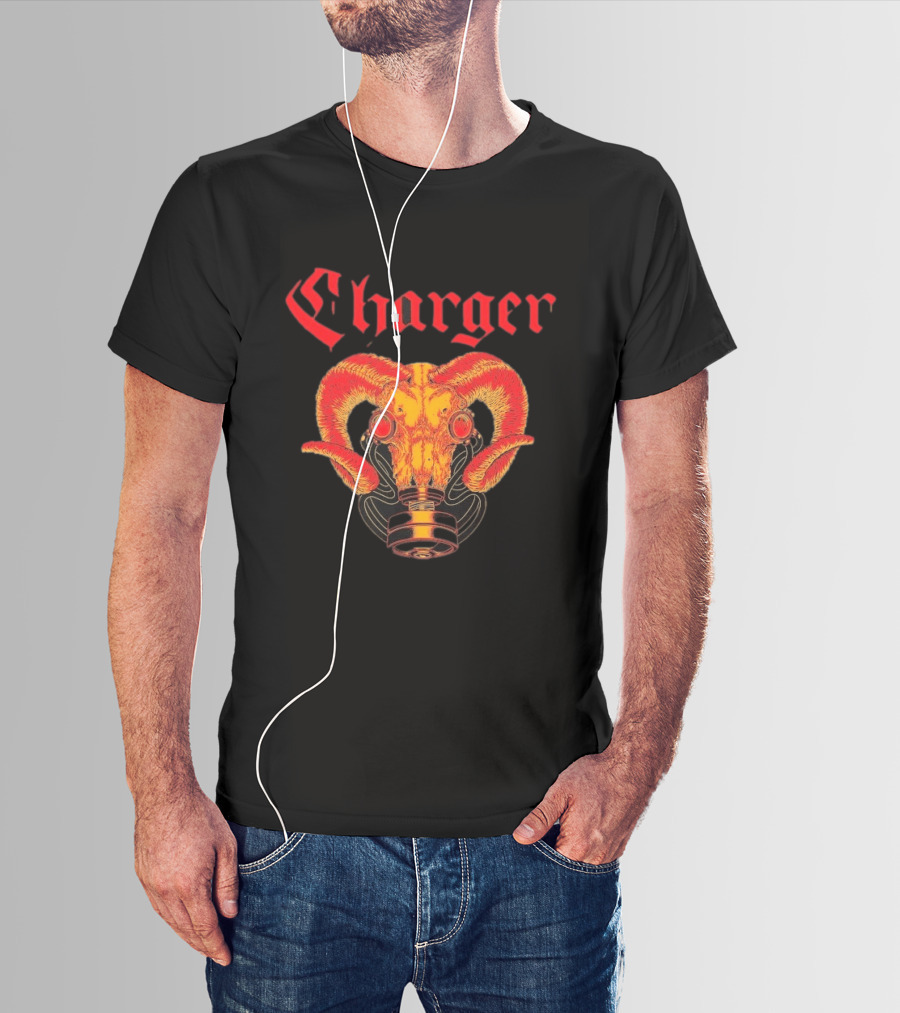 Charger Apocalypse Gas Mask Ram T-Shirt