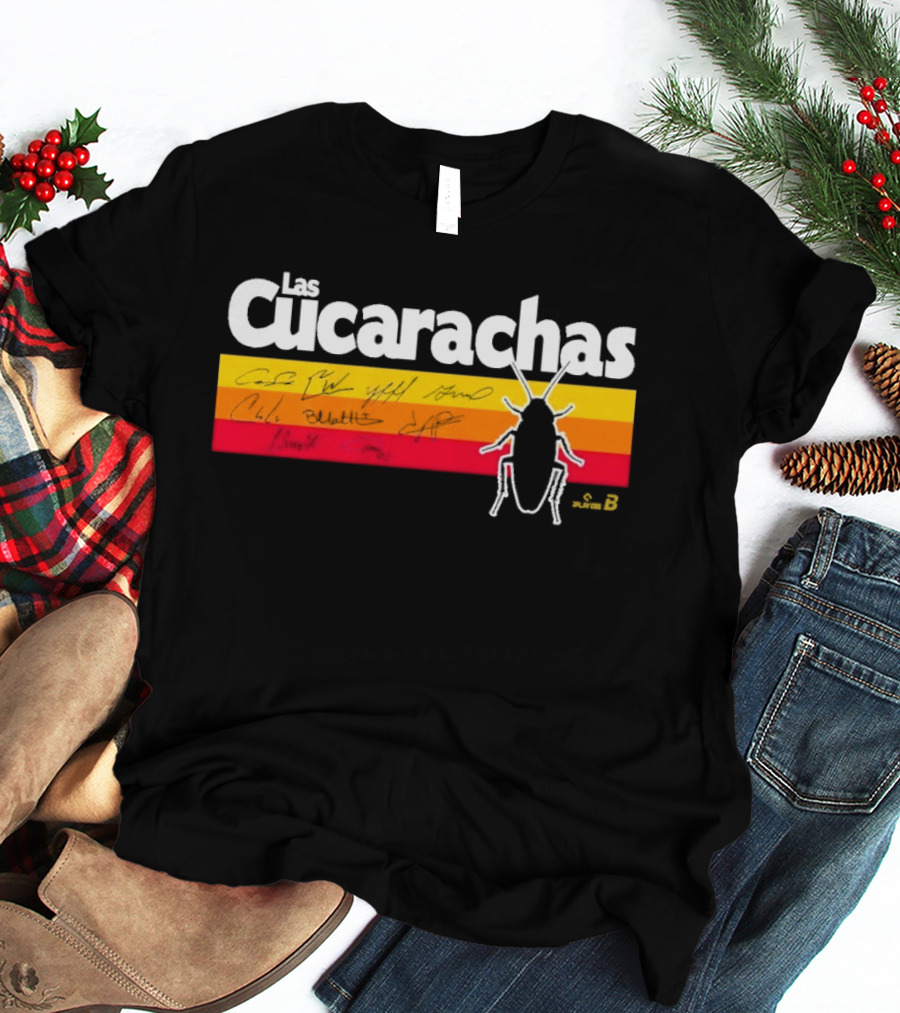 Houston Baseball Las Cucarachas Signature Series T-Shirt