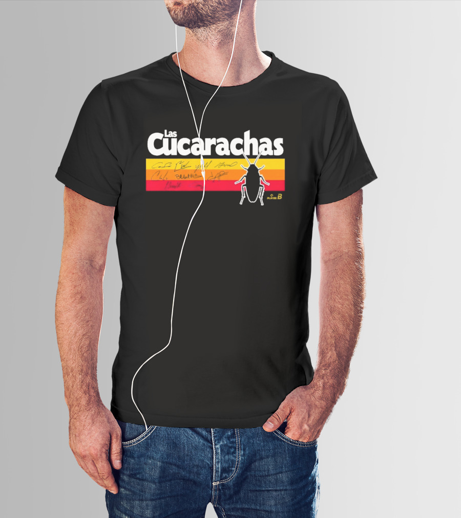 Houston Baseball Las Cucarachas Signature Series T-Shirt