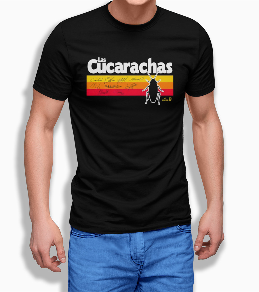 Houston Baseball Las Cucarachas Signature Series T-Shirt