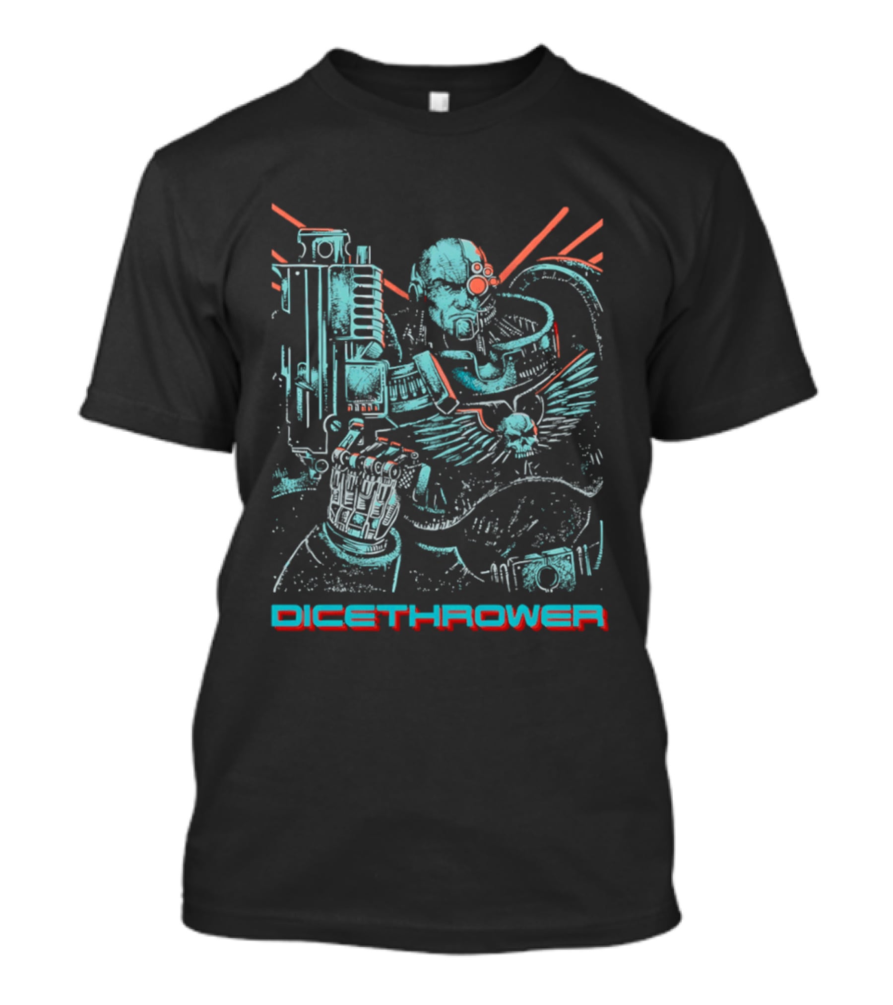 Warhammer 40000 Space Marine Dicethrower T-Shirt
