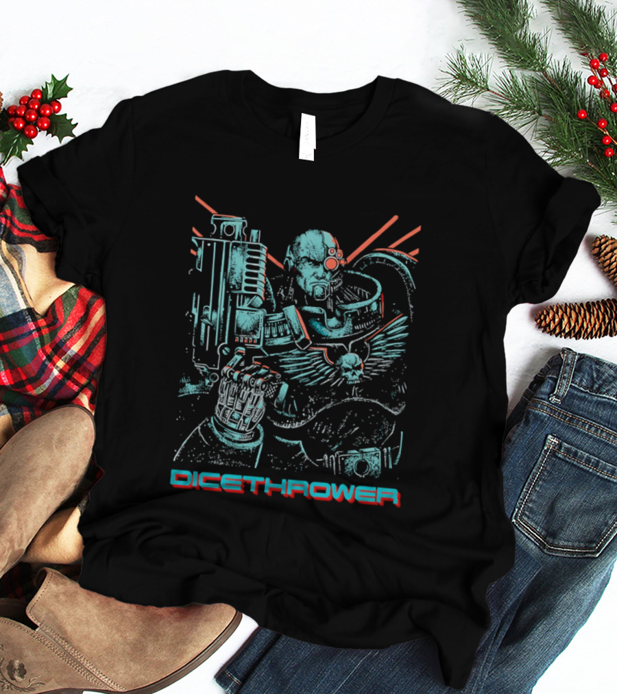 Warhammer 40000 Space Marine Dicethrower T-Shirt