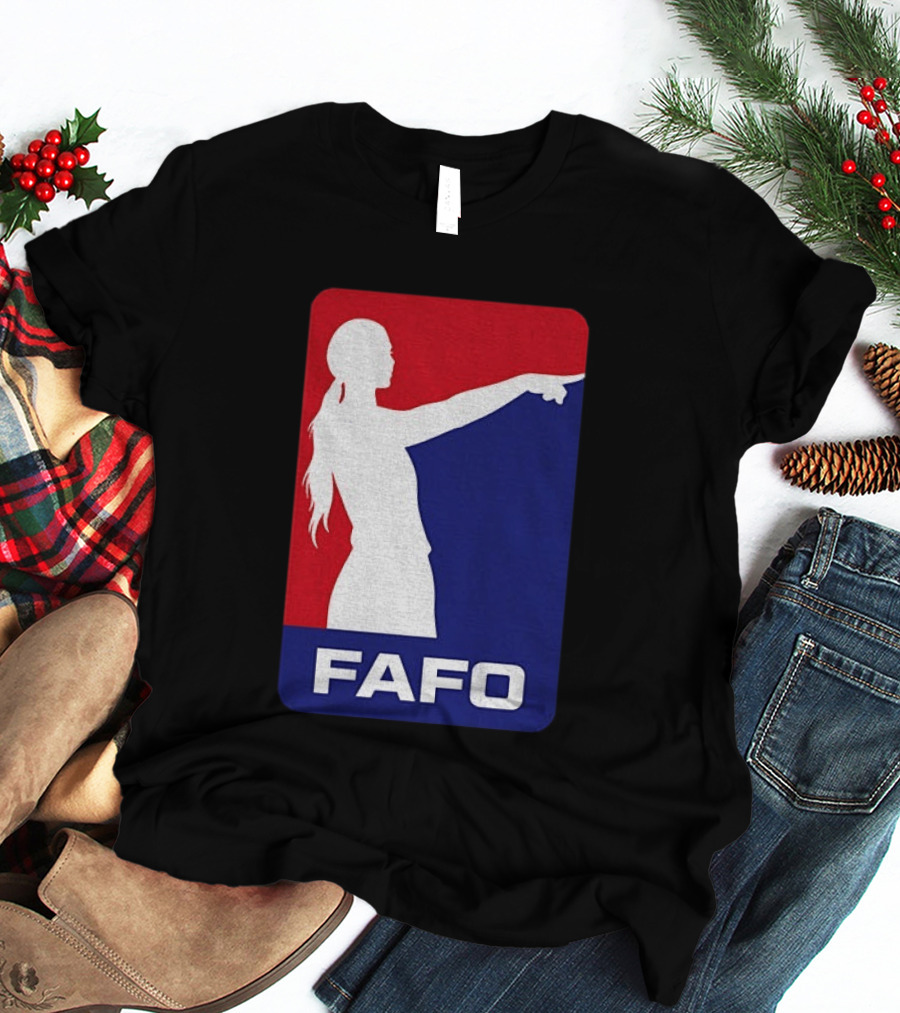 Sophie Cunningham FAFO Pointing Indiana Fever WNBA Fan T-Shirt