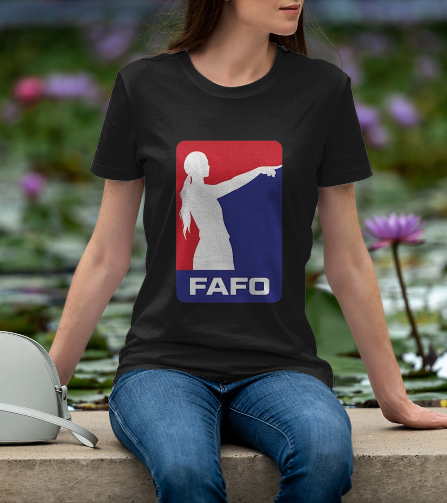 Sophie Cunningham FAFO Pointing Indiana Fever WNBA Fan T-Shirt