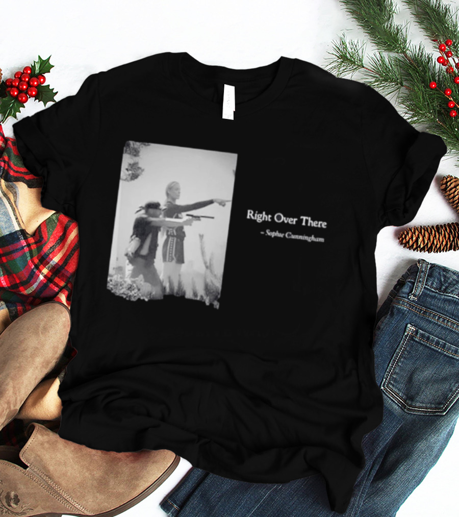 Right Over There Sophie Cunningham Vintage Western Scene T-Shirt