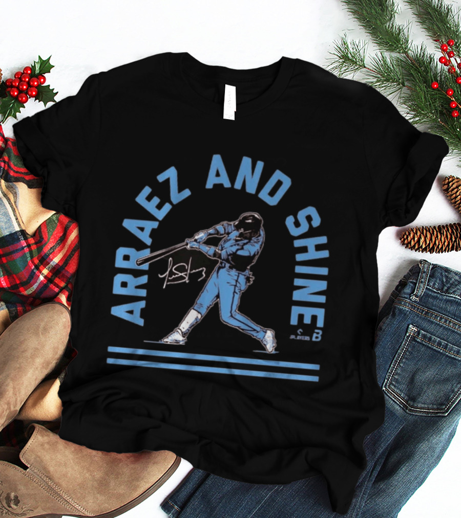 Arraez And Shine Philadelphia Baseball Player T-Shirt