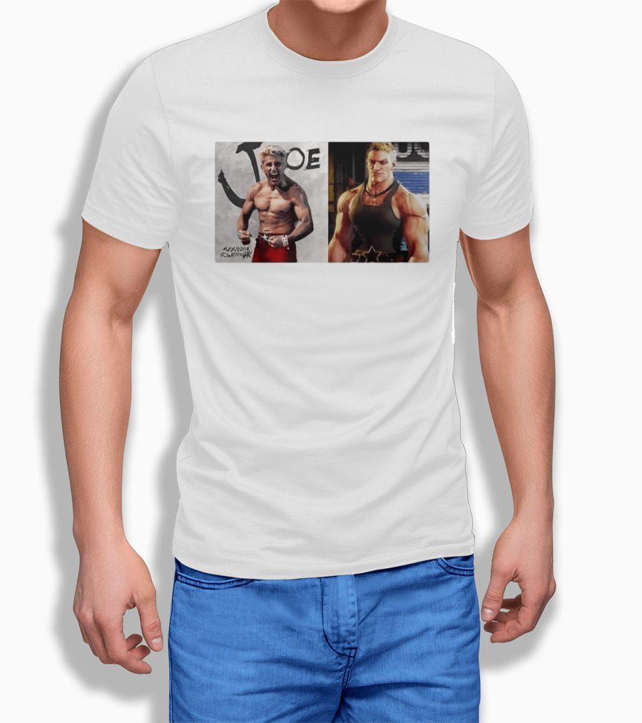 Joe Alexander Volkanovski Crossover MMA Fighter And Game Character Image T-Shirt