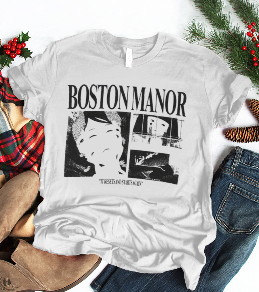 Boston Manor It Resets And Starts Again Paprika Album T-Shirt