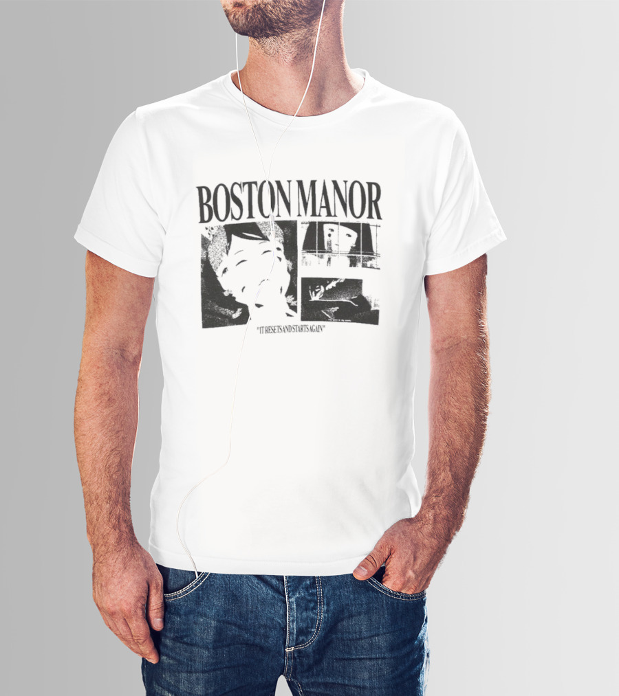 Boston Manor It Resets And Starts Again Paprika Album T-Shirt