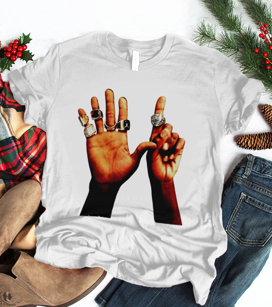 Carlos Alcaraz Championship Rings NBA Jordan Rolex Iconic Hands T-Shirt