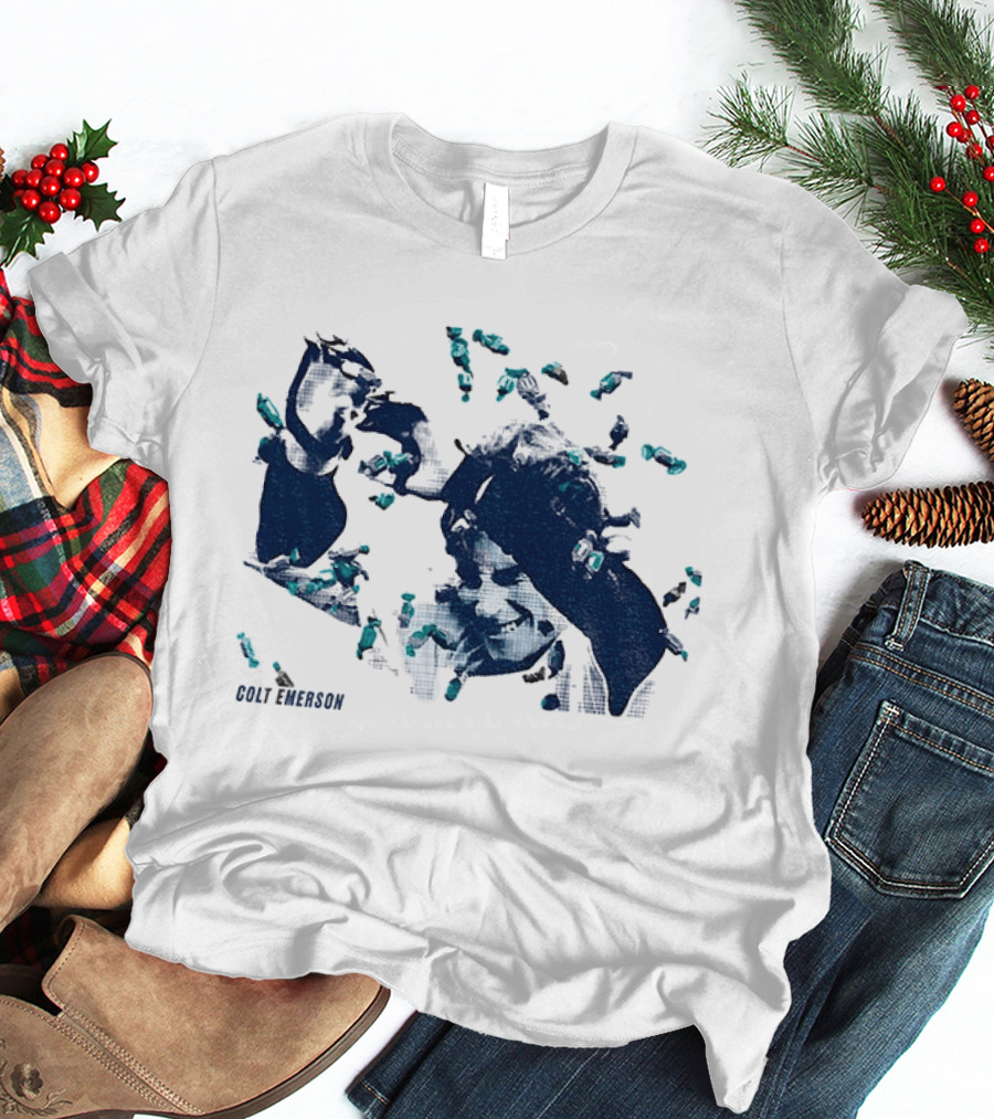 Colt Emerson Walk Off Bubble Gum Bath Mariners Baseball T-Shirt