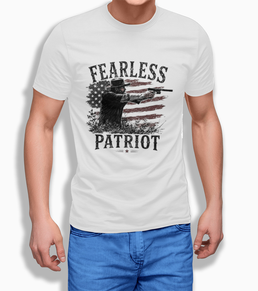 Fearless Patriot American Hero T-Shirt