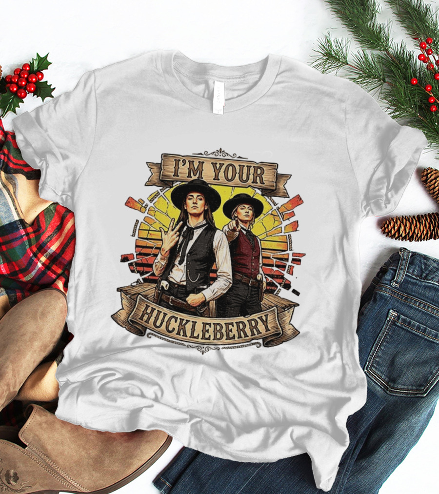I'm Your Huckleberry Sophie Cunningham Cowgirl Indiana Fever Basketball Western T-Shirt