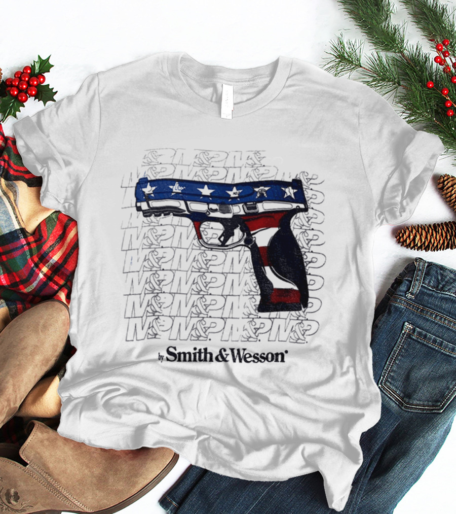 M P Monday By Smith And Wesson Stars And Stripes T-Shirt