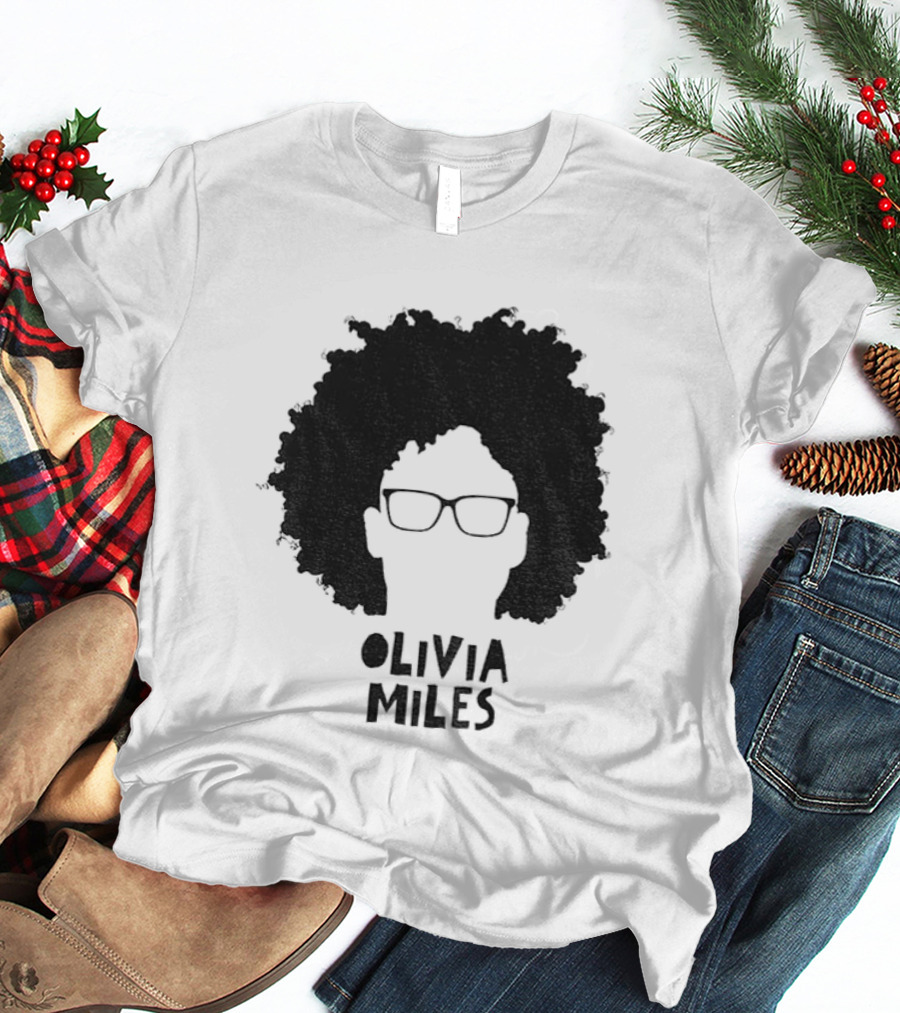 Olivia Miles Afro Glasses Icon WNBA Minnesota Lynx 2026 T-Shirt