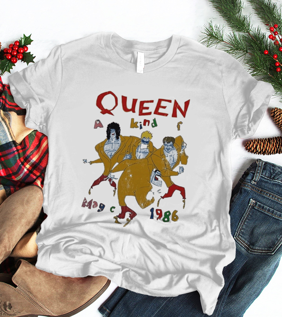Queen A Kind Of Magic Tour 1986 Anniversary T-Shirt