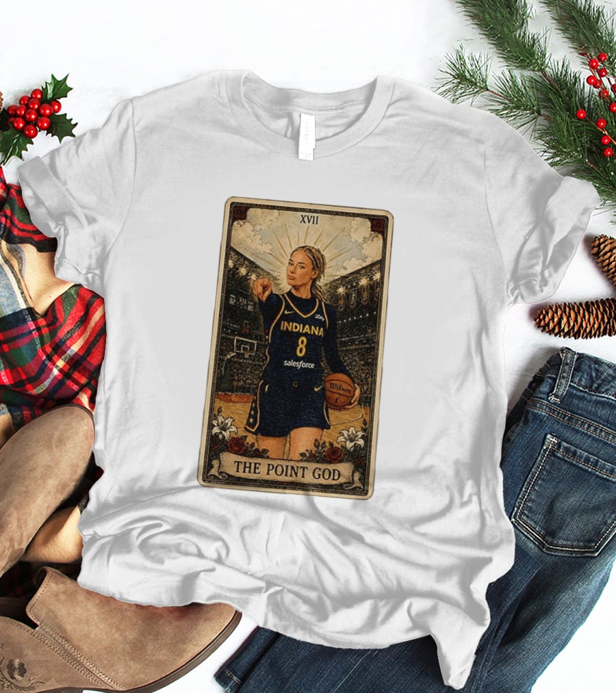 Sophie Cunningham Indiana The Point God XVII Tarot Card Basketball 8 T-Shirt