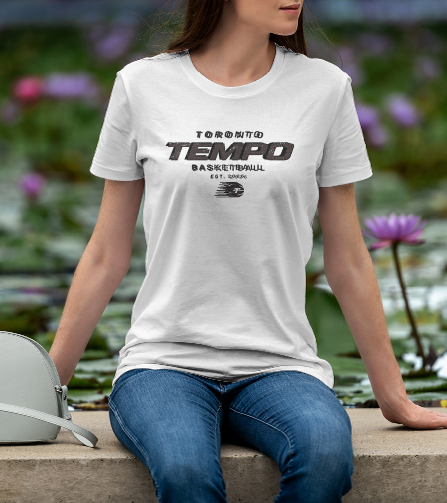Toronto Tempo Basketball EST 2026 Bold Lettering And Sports T-Shirt