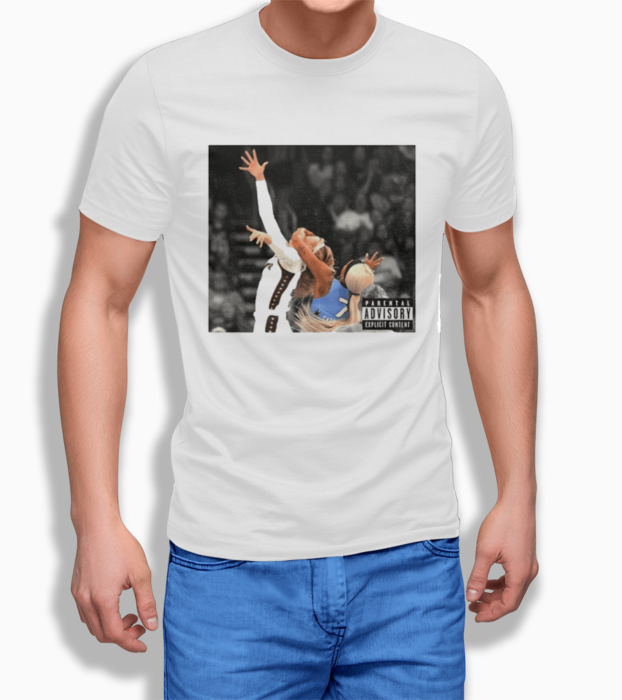 Stand With Sophie Parental Advisory Sophie Cunningham Vs DiJonai WNBA Moment T-Shirt