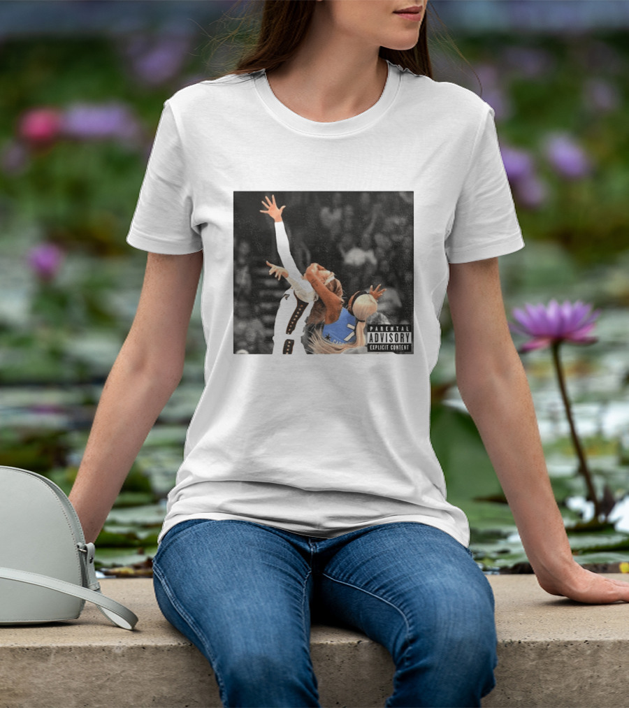 Stand With Sophie Parental Advisory Sophie Cunningham Vs DiJonai WNBA Moment T-Shirt