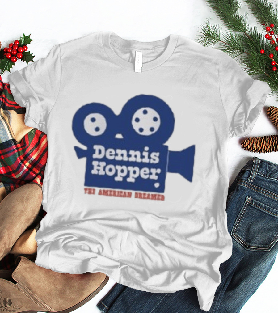 Dennis Hopper The American Dreamer Movie Camera T-Shirt