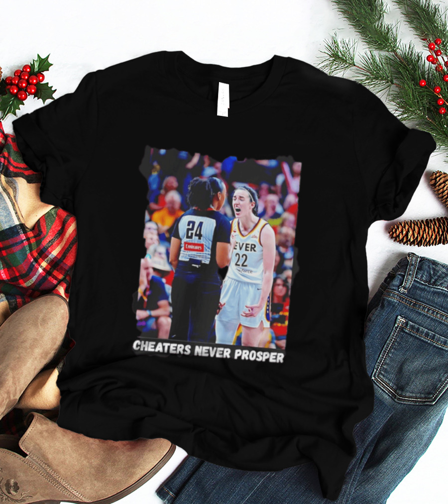 Cheaters Never Prosper 22 Basketball Athlete Intensity Moment T-Shirt