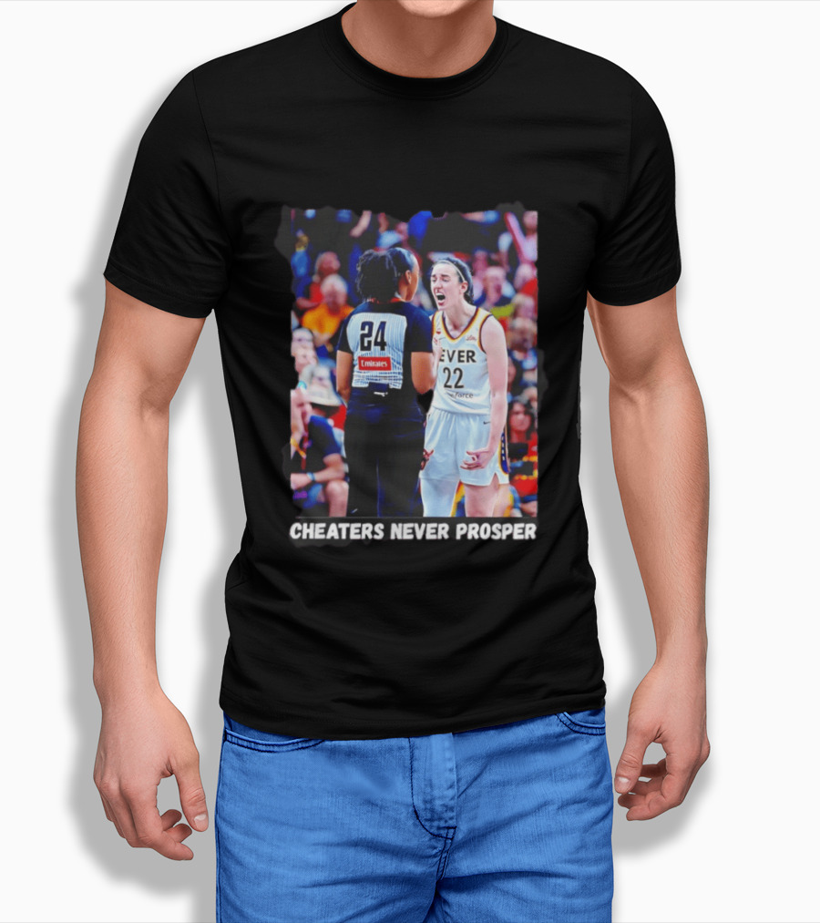 Cheaters Never Prosper 22 Basketball Athlete Intensity Moment T-Shirt