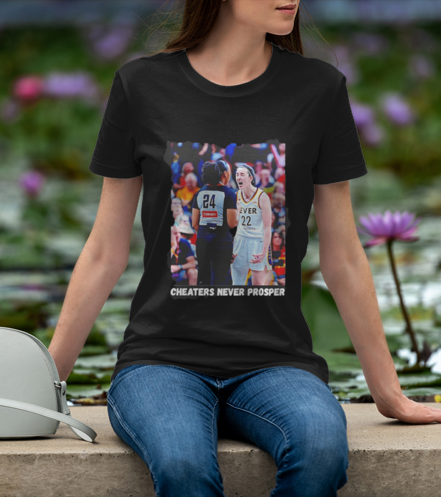 Cheaters Never Prosper 22 Basketball Athlete Intensity Moment T-Shirt