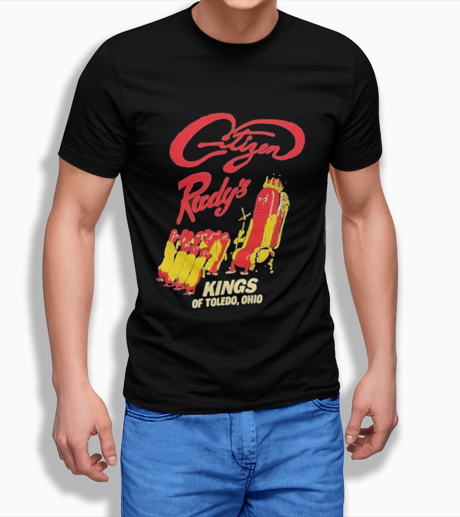 Citizen Rudy's Kings Of Toledo Ohio Hot Dogs T-Shirt