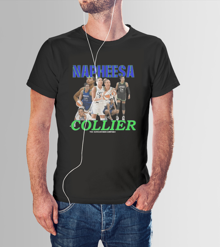 Napheesa Collier MVPhee Queen Of The Court Lynx Basketball Star T-Shirt