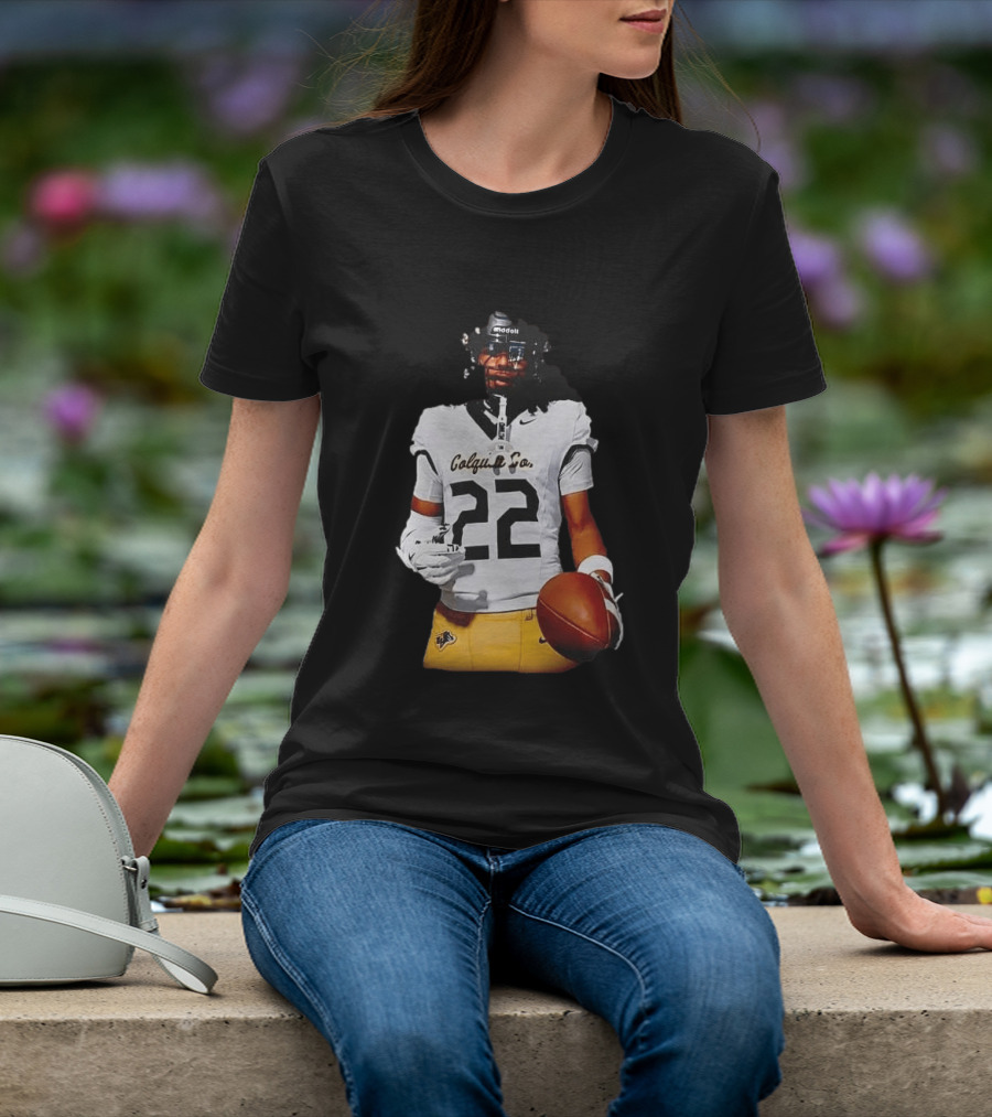 Colquitt County Packers Sean Ethan 22 Football Jersey Player Image T-Shirt