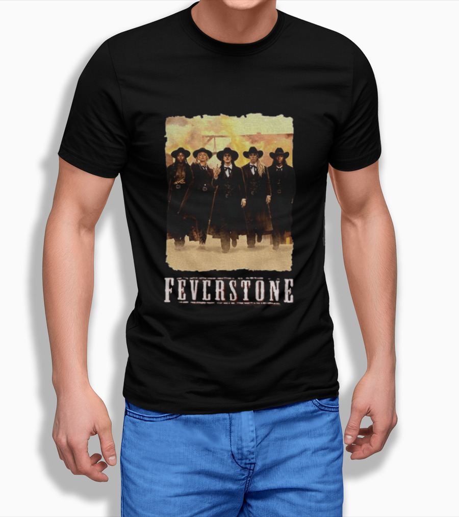 Feverstone Indiana Sophie Cunningham Caitlin Clark Tombstone Cowboys T-Shirt