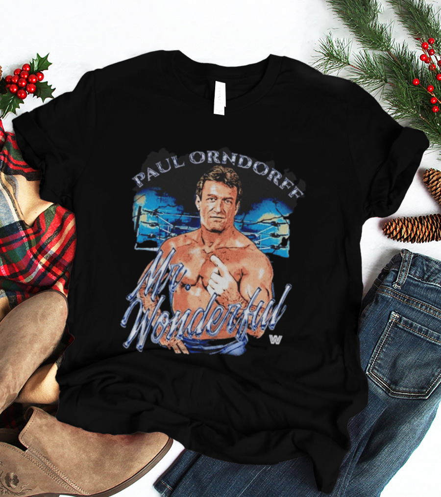 Paul Orndorff Mr. Wonderful WWE Wrestling Legend T-Shirt