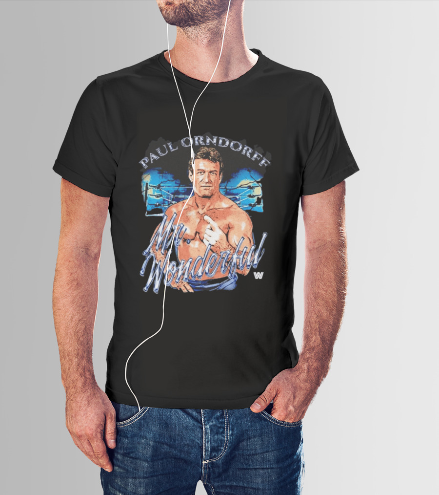 Paul Orndorff Mr. Wonderful WWE Wrestling Legend T-Shirt
