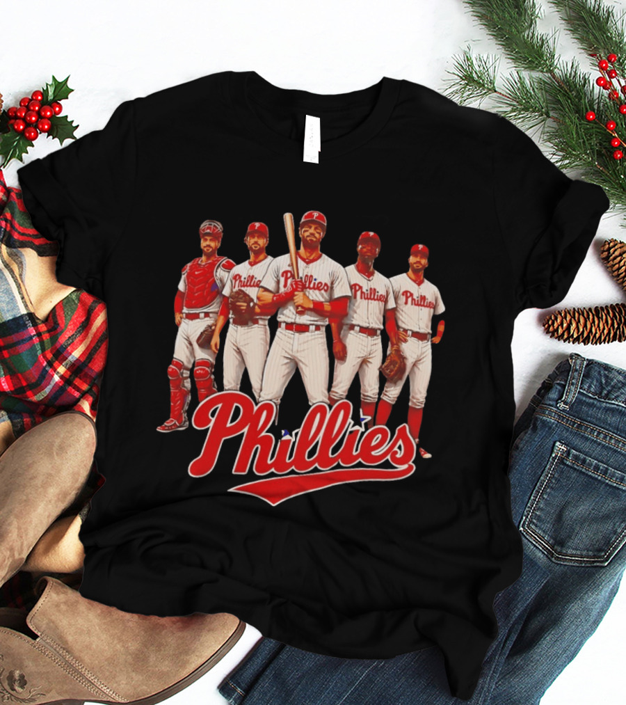 Philadelphia Phillies Field Of Dreams 2026 Team Roster Lineup T-Shirt