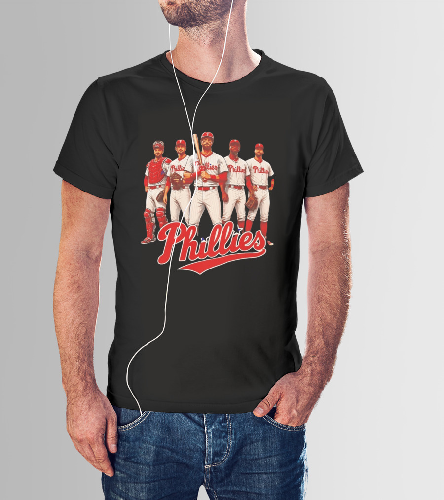 Philadelphia Phillies Field Of Dreams 2026 Team Roster Lineup T-Shirt