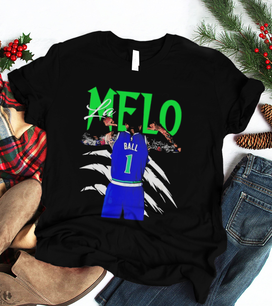 LaMelo Ball Timberwolves NBA Number 1 Jersey T-Shirt