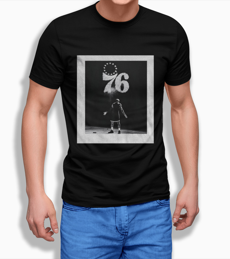 Philadelphia 76ers LeBron James Last Chalk Toss Moment T-Shirt