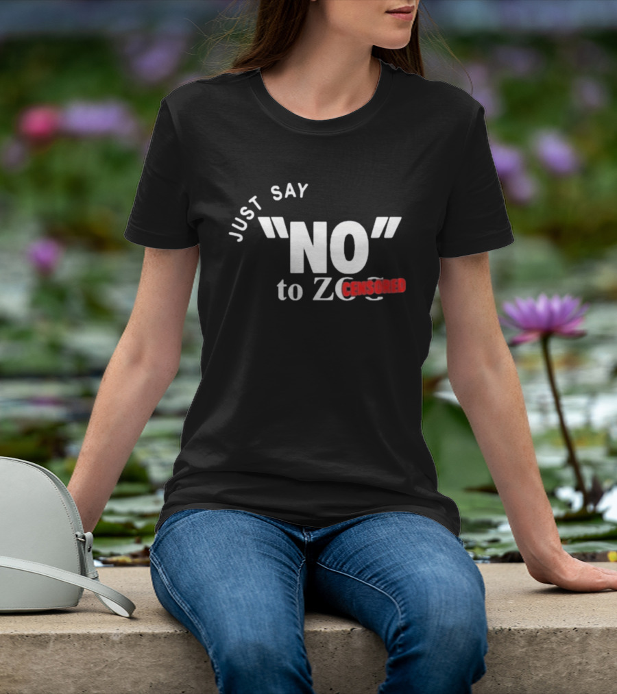 Randy Weaver Just Say No To Censored Zero T-Shirt