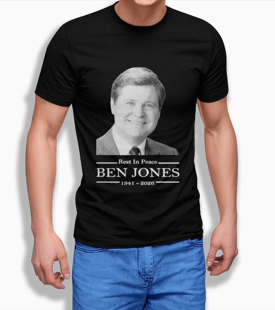 Rest In Peace Ben Jones 1941 2026 Memorial T-Shirt