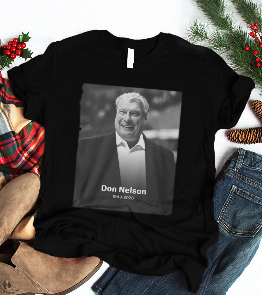 Don Nelson 1940 2026 Basketball Legend Memorial T-Shirt