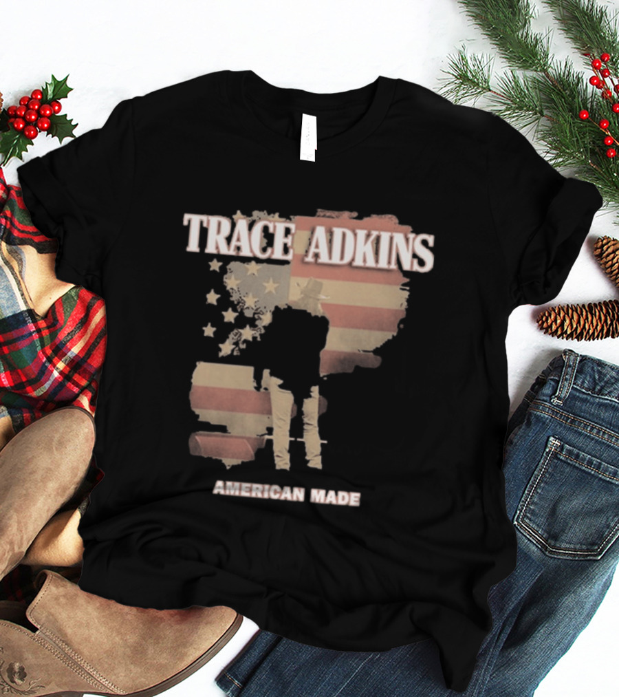 Trace Adkins American Made USA Flag Stars And Stripes T-Shirt