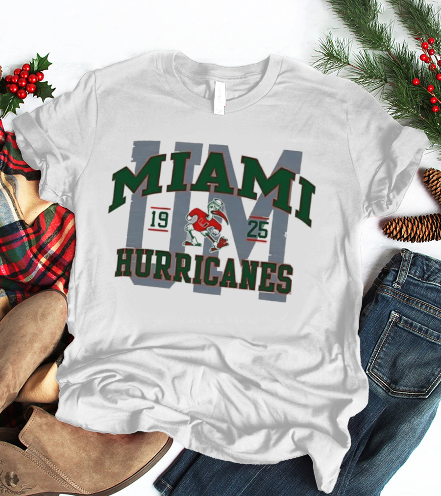 Miami Hurricanes 1925 Sebastian Ibis UM T-Shirt