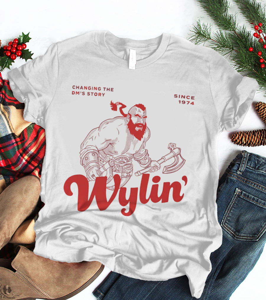 Changing The DM's Story Wylin' Barbarian Since 1974 T-Shirt