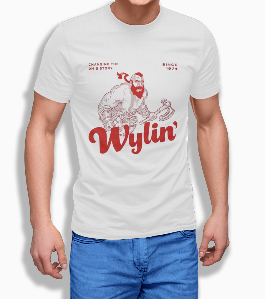 Changing The DM's Story Wylin' Barbarian Since 1974 T-Shirt