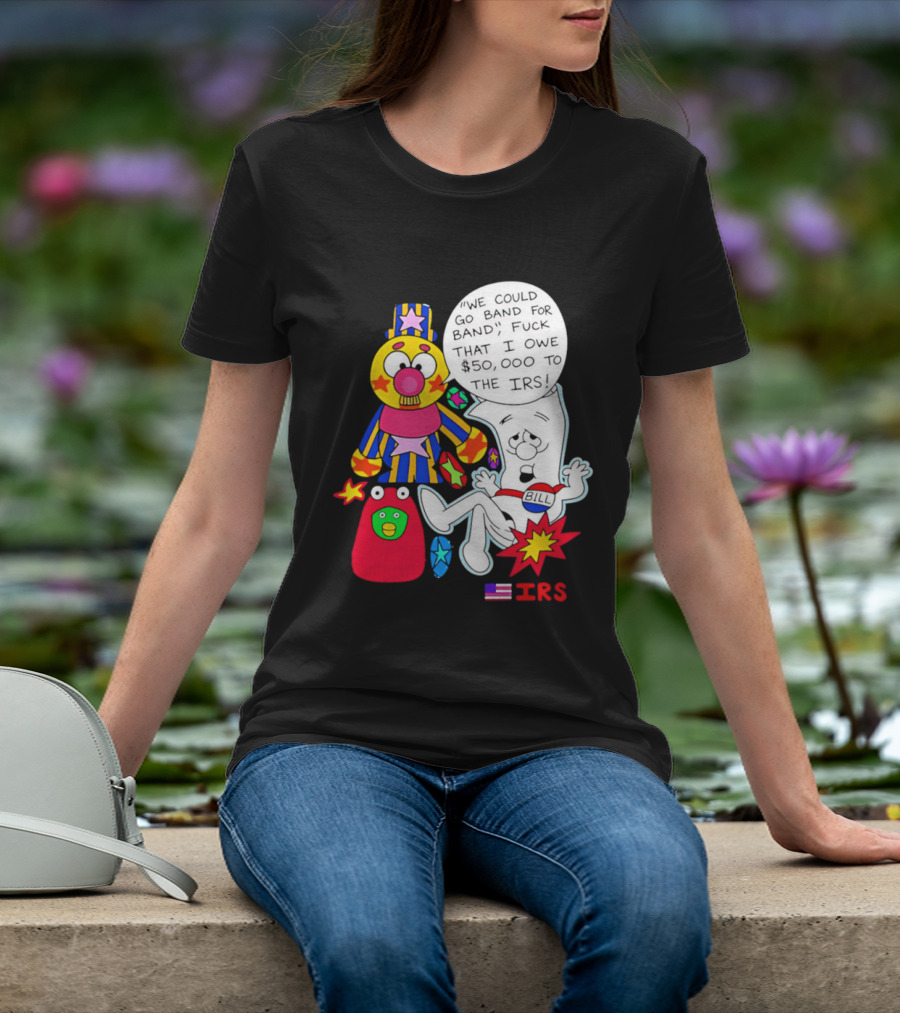 I'm Just A Bill IRS Debt Schoolhouse Rock Clown And Starburst T-Shirt