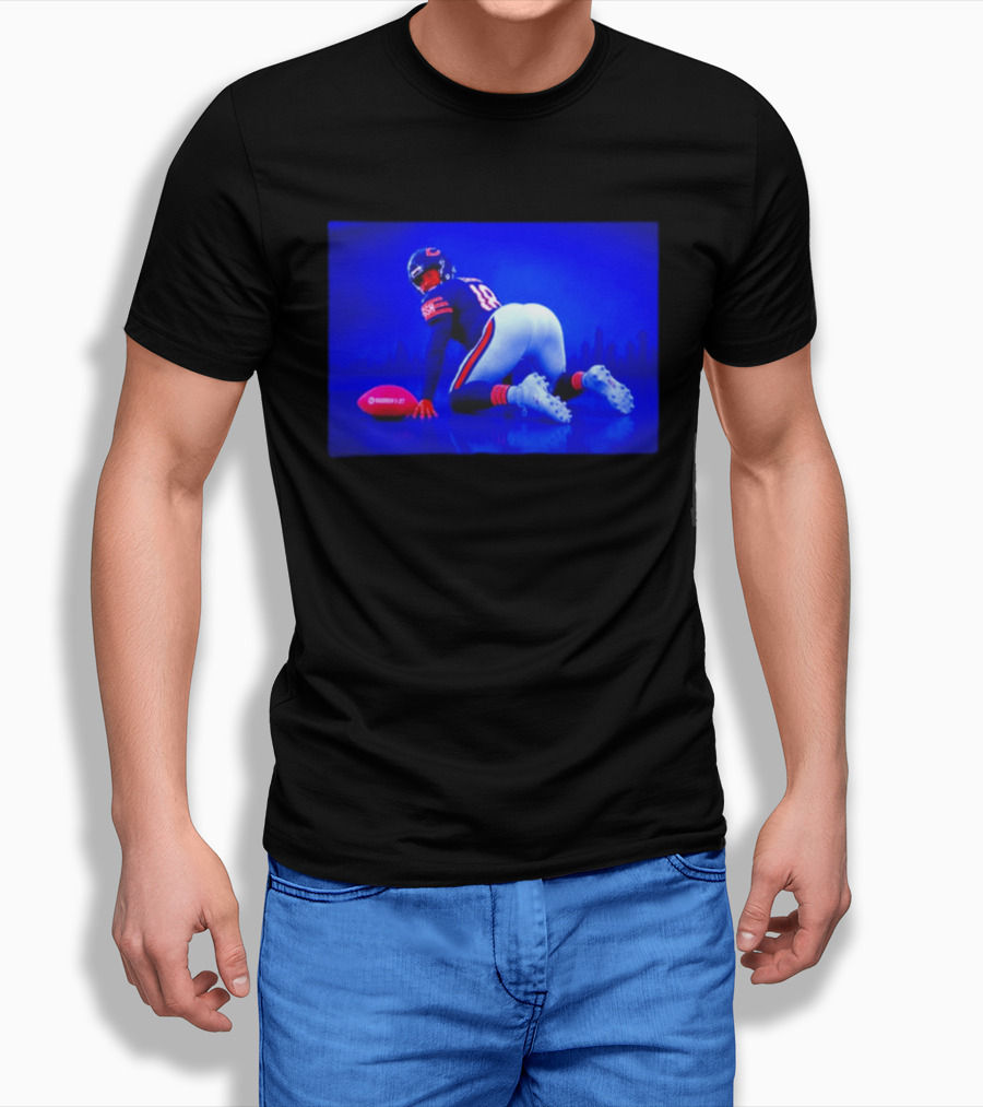 Caleb Williams Madden 27 Chicago Bears Football Sports Game T-Shirt